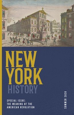 New York History, Volume 101, Number 1 1