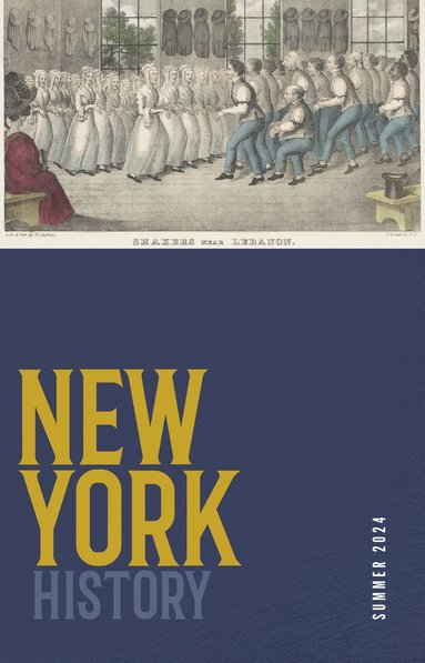 bokomslag New York History, Volume 105, Number 1