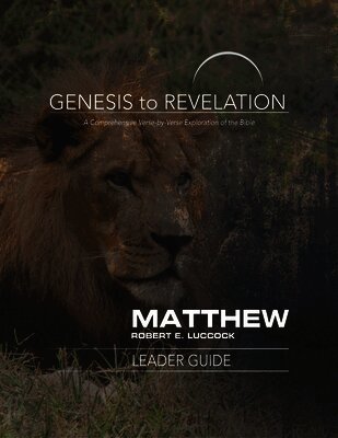 Robert E. Luccock - Genesis to Revelation: Matthew Leader Guide, Häftad