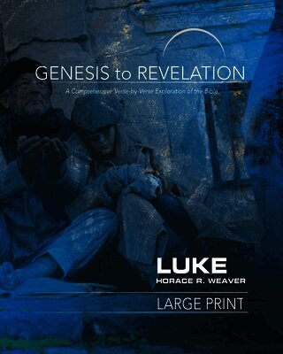 Genesis to Revelation: Luke Participant Large Print Book