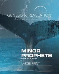 bokomslag Genesis to Revelation: Minor Prophets Participant Book Large