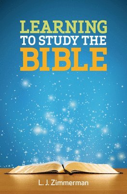 bokomslag Learning to Study the Bible Participant Book