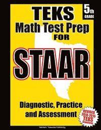 bokomslag TEKS 5th Grade Math Test Prep for STAAR