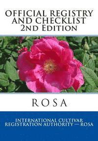 Official Registry and Checklist ROSA, 2014: Second Edition 1