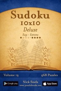 bokomslag Sudoku 10x10 Deluxe - Easy to Extreme - Volume 14 - 468 Puzzles