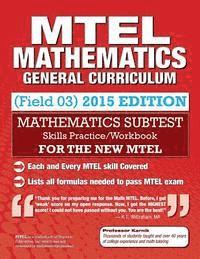 bokomslag MTEL Mathematics: Skills Practice, General Curriculum (03) Subtest