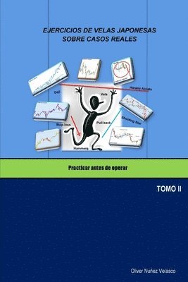 bokomslag Ejercicios de velas japonesas sobre casos reales: Practicar antes de operar