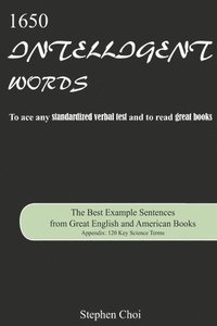bokomslag 1650 Intelligent Words: The Best Example Sentences from Great English and American Books