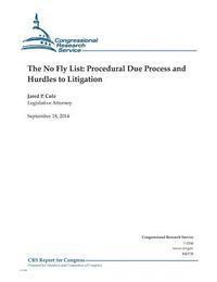 bokomslag The No Fly List: Procedural Due Process and Hurdles to Litigation