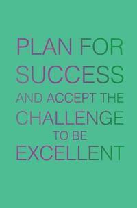 bokomslag Plan for Success and Accept the Challenge to be Excellent