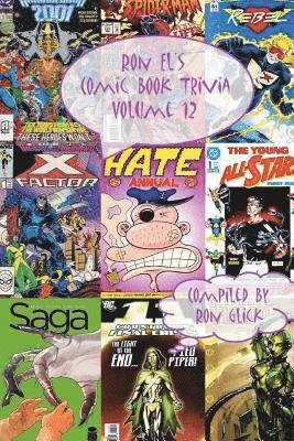 Ron Glick - Ron El's Comic Book Trivia (Volume 12), Häftad
