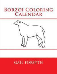 Borzoi Coloring Calendar 1