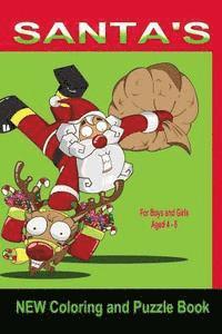 Kaye Dennan - Santa's New Coloring and Puzzle Book: For Boys and Girls Aged 4-8, Häftad. Tillgänglighet: Lägg i varukorg