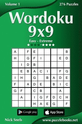 bokomslag Wordoku 9x9 - Easy to Extreme - Volume 1 - 276 Puzzles