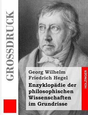 bokomslag Enzyklopädie der philosophischen Wissenschaften im Grundrisse (Großdruck)