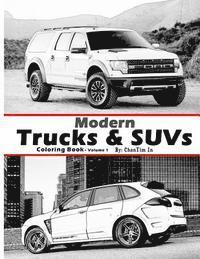 bokomslag Modern Trucks & SUVs: A Coloring Book of Trucks & Sport Utility Vehicles of today.