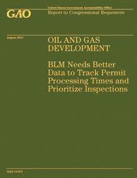 bokomslag Oil and Gas Development: BLM Needs Better Data to Track Permit Processing Times and Prioritize Inspections