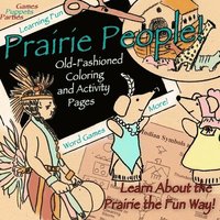 bokomslag Prairie People!: Old Fashioned Coloring and Activity Pages