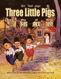 bokomslag Three Little Pigs (Traditional Chinese): 08 Tongyong Pinyin with IPA Paperback Color