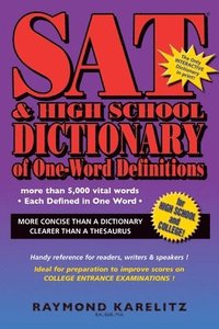 bokomslag SAT & High School Dictionary of One-Word Definitions