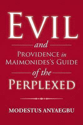 bokomslag Evil and Providence in Maimonides's Guide of the Perplexed