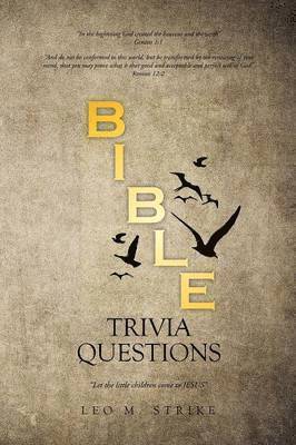 bokomslag Bible Trivia Questions