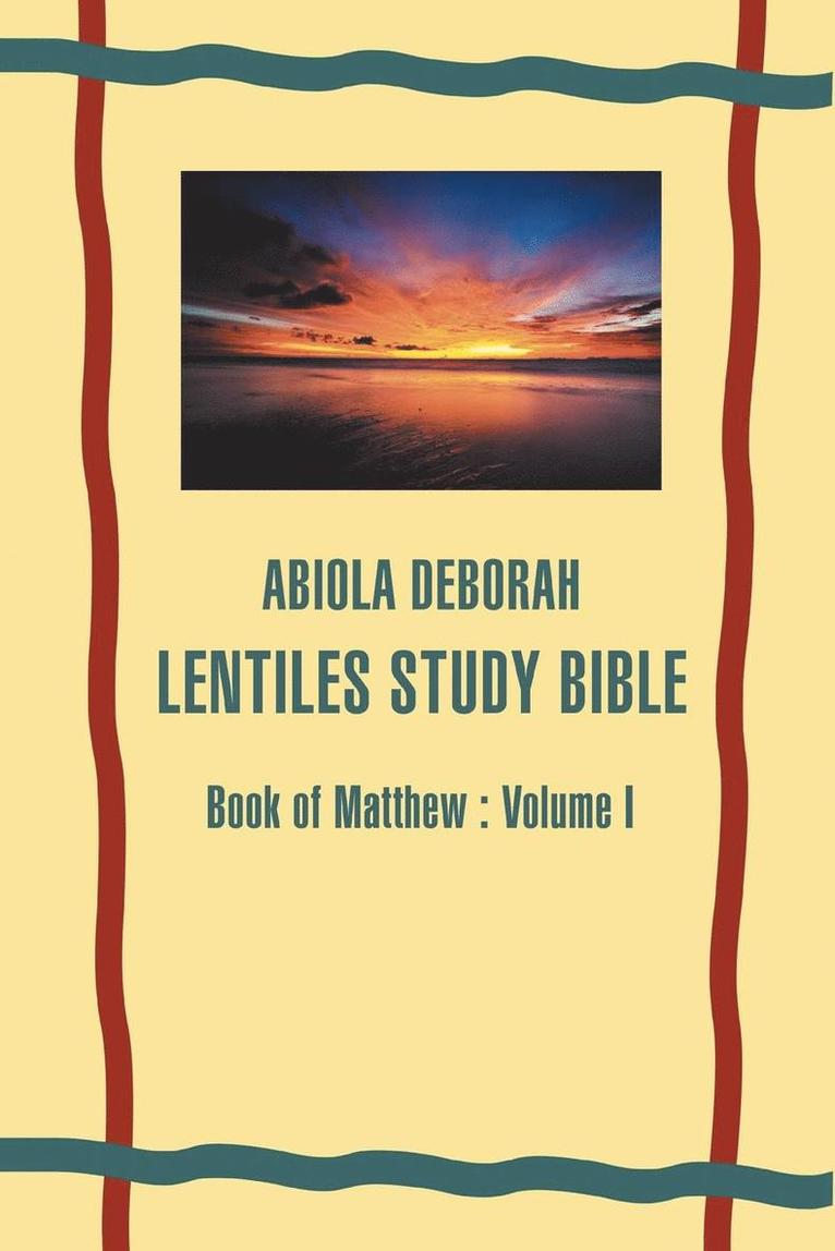 Abiola Deborah Lentiles Study Bible 1