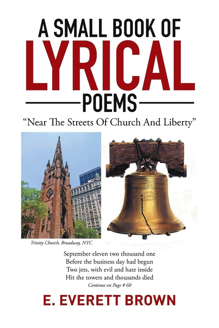 E Everett Brown, E. Everett Brown - Small Book of Lyrical Poems, Häftad