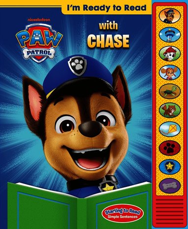 PI Kids - Nickelodeon PAW Patrol: I'm Ready to Read with Chase Sound Book, Inbunden