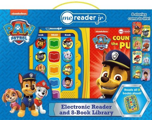 Paw Patrol - Me Reader Jr. Electronic Reader And 8-Book Library 1