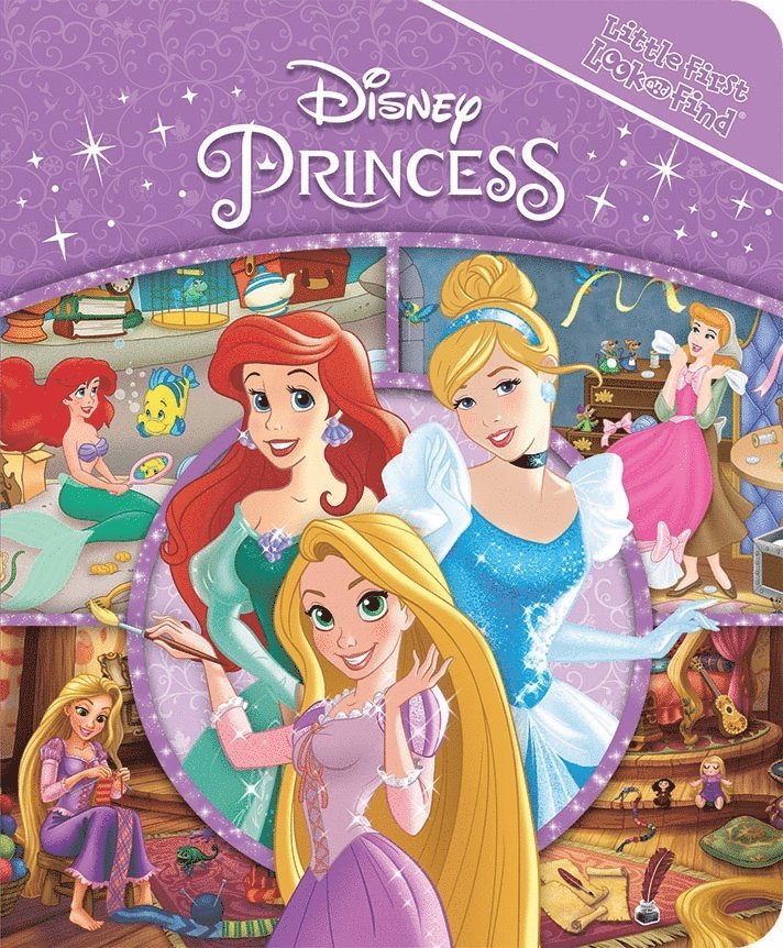 PI Kids, Pi Kids - Disney Princess: Little First Look and Find, Kartonnage