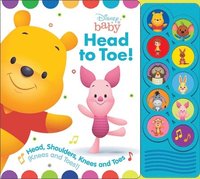 bokomslag Disney Baby Winnie Pooh Head To Toe Listen &; Learn Board Book