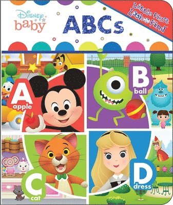 bokomslag Disney Baby: ABCs Little First Look and Find