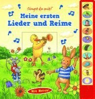 bokomslag Meine ersten Lieder und Reime - Vorlese-Pappbilderbuch mit Sound