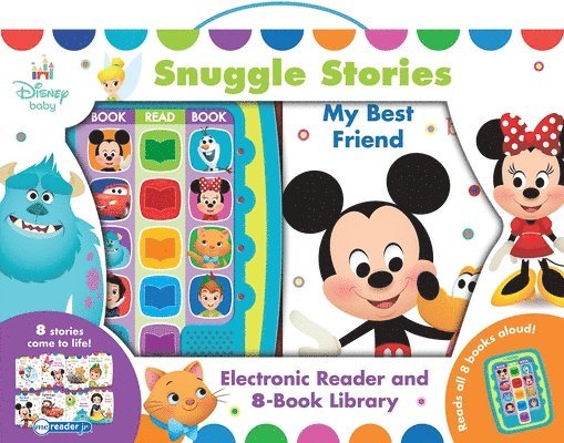 Disney Baby: Snuggle Stories Me Reader Jr Electronic Reader and 8-Book Library Sound Book Set 1