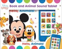bokomslag Disney Baby: Hello, Animals! Book and Animal Sound Tablet Set