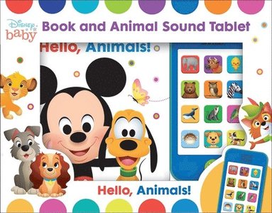 bokomslag Disney Baby: Hello, Animals! Book and Animal Sound Tablet Set