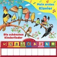 Singst du mit? Die schönsten Kinderlieder - Mein erstes Klavier - Kinderbuch mit Klaviertastatur, 9 Kinderlieder, Vor- und Nachspielfunktion, Pappbilderbuch ab 3 Jahren 1