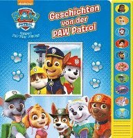 Geschichten von der PAW Patrol - Vorlese-Pappbilderbuch mit 10 lustigen Geräuschen für Kinder ab 3 Jahren 1