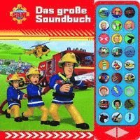 bokomslag Feuerwehrmann Sam - Das große Soundbuch - 27-Button-Soundbuch mit 24 Seiten für Kinder ab 3 Jahren