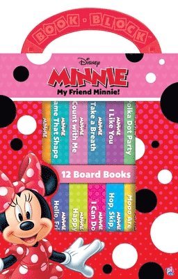 bokomslag Disney Minnie: My Friend Minnie! 12 Board Books