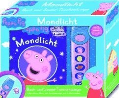 bokomslag Peppa Pig - Pop-Up-Buch mit Taschenlampe - Bilderbuch mit 5 lustigen Geräuschen