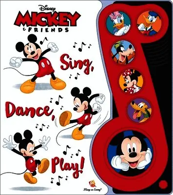 P I Kids - Mickey Mouse Classic Little Music Note, Inbunden. Tillgänglighet: Tillfälligt slut