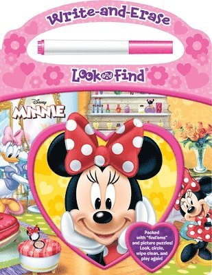 bokomslag Disney Minnie: Write-And-Erase Look and Find