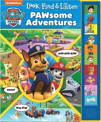 bokomslag Nickelodeon PAW Patrol: PAWsome Adventures Look, Find & Listen Sound Book
