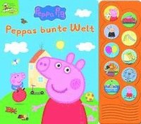 bokomslag Peppa Pig - Peppas bunte Welt - Interaktives Pappbilderbuch mit 10 lustigen Geräuschen