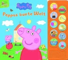 Peppa Pig - Peppas bunte Welt - Interaktives Pappbilderbuch mit 10 lustigen Geräuschen 1