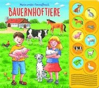 bokomslag 10-Button-Soundbuch, Bauernhoftiere