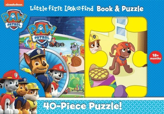 Nickelodeon Paw Patrol: Little First Look and Find Book & Puzzle 1