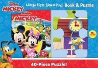 bokomslag Disney Junior Mickey Mouse Clubhouse: Little First Look and Find Book & Puzzle